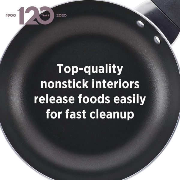 Farberware Dishwasher Safe Nonstick Jumbo Cooker/Saute Pan with Helper Handle - 6 Quart, Black - Image 10