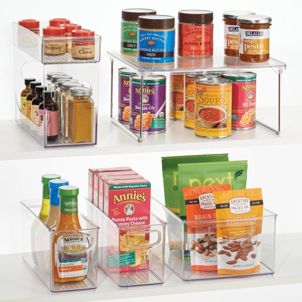 iDesign Recycled Plastic Extra-Large Bin with Easy to Grip Integrated Handles for Kitchen, Fridge, Freezer, Pantry and Cabinet Organization, The Linus Collection, 10” x 8” x 5 - Image 6